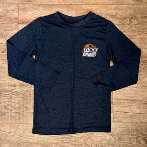 Boys Lucky Brand Long Sleeve T-shirt Size M 10/12
